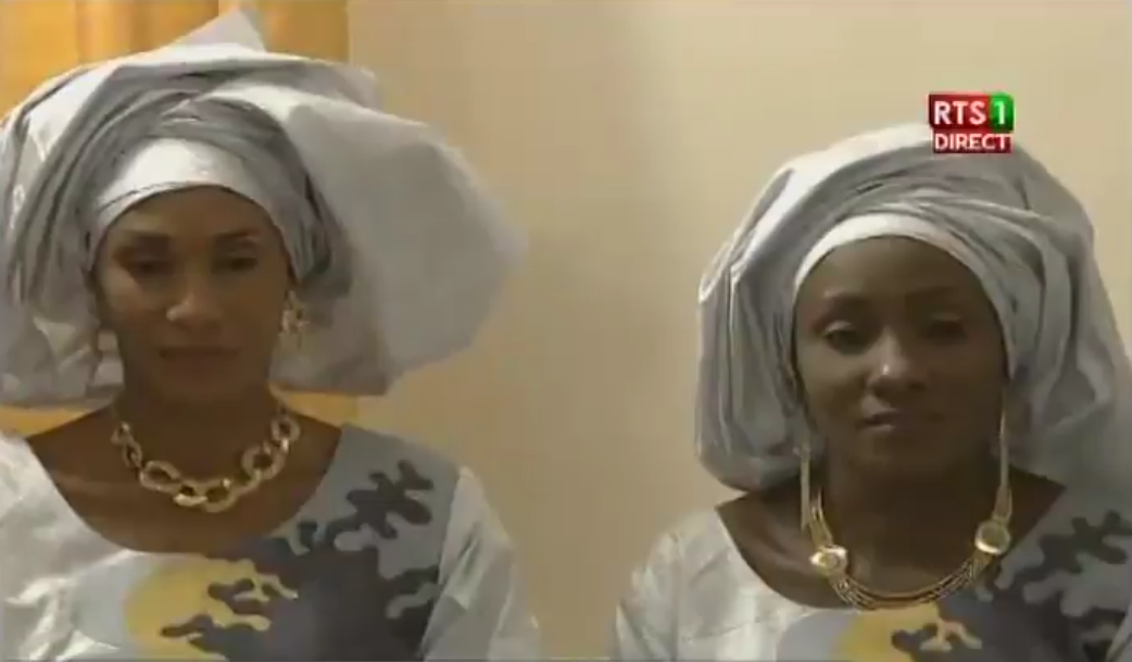 Arrêt sur image : Les deux épouses d’Adama Barro à la cérémonie d’investiture du nouveau président gambien