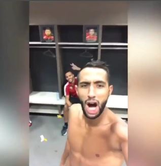 Vidéo – Les joueurs marocains célèbrent leur victoire dans les vestiaires…