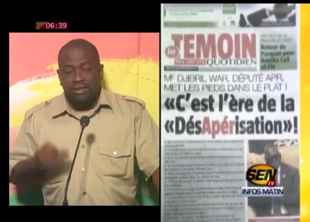 Vidéo – Revue de presse de Fabrice Nguéma du 05 janvier 2017