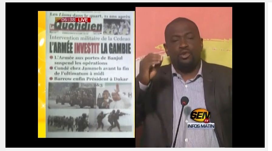 Vidéo- Revue de presse de Fabrice Nguéma du vendredi 20janvier 2017…Regardez !
