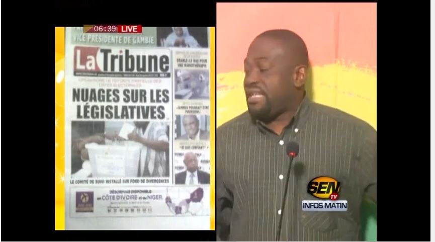 Vidéo- Revue de presse de Fabrice Nguéma du mardi 24 janvier 2017 …Regardez !