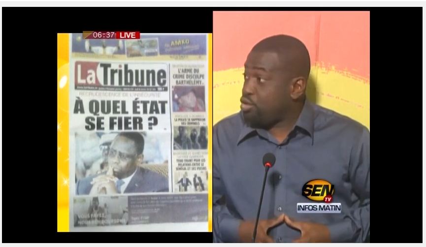 Vidéo- Revue de presse de Fabrice Nguéma du jeudi 26 janvier 2017 …Regardez !