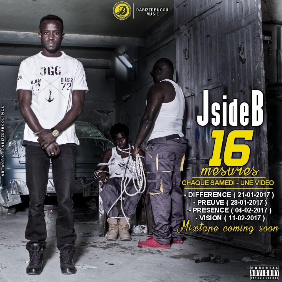 Vidéo: Le rappeur JsideB lance son nouveau clip « Différence » en attendant les 03 autres
