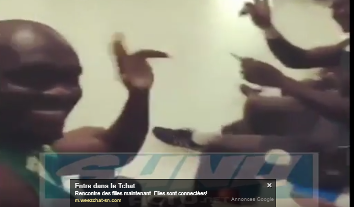 Vidéo: les Lions chauffent les vestiaires après leur victoire contre la Libye