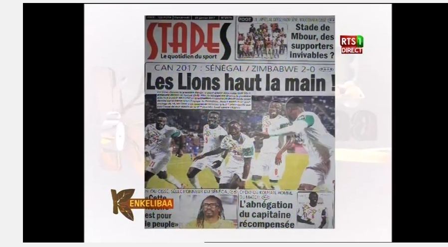 Vidéo : Revue revue de presse du vendredi 20 janvier 2017 avec la Rts1! Regardez !