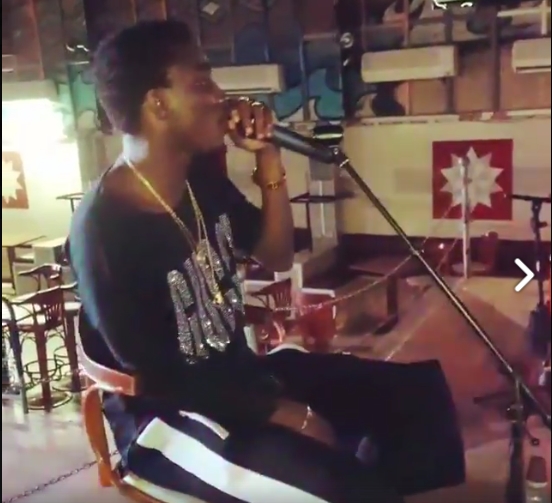 Vidéo: Wally Seck en pleine répétition pour son grand show au Grand Théâtre