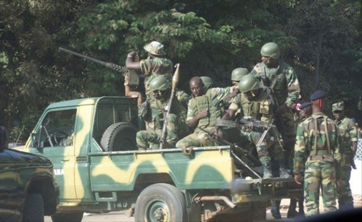 Audio: Des militaires gambiens rejoignent les soldats de la Cedeao