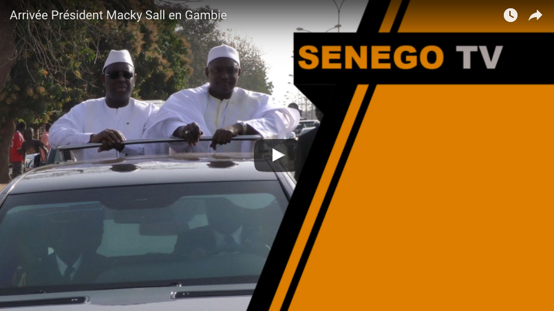 Senego tv: accueil de Macky Sall en grande pompe. Regardez!