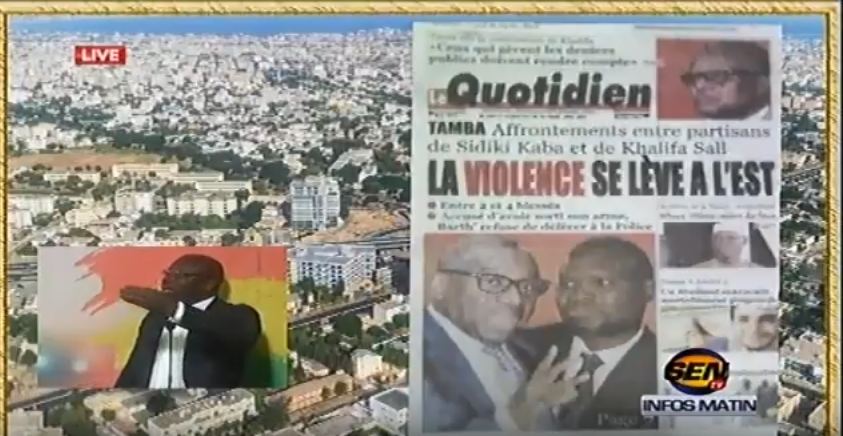 Vidéo – Revue de presse d’Ahmed Aidara du  Lundi 27 février 2017….Regardez !