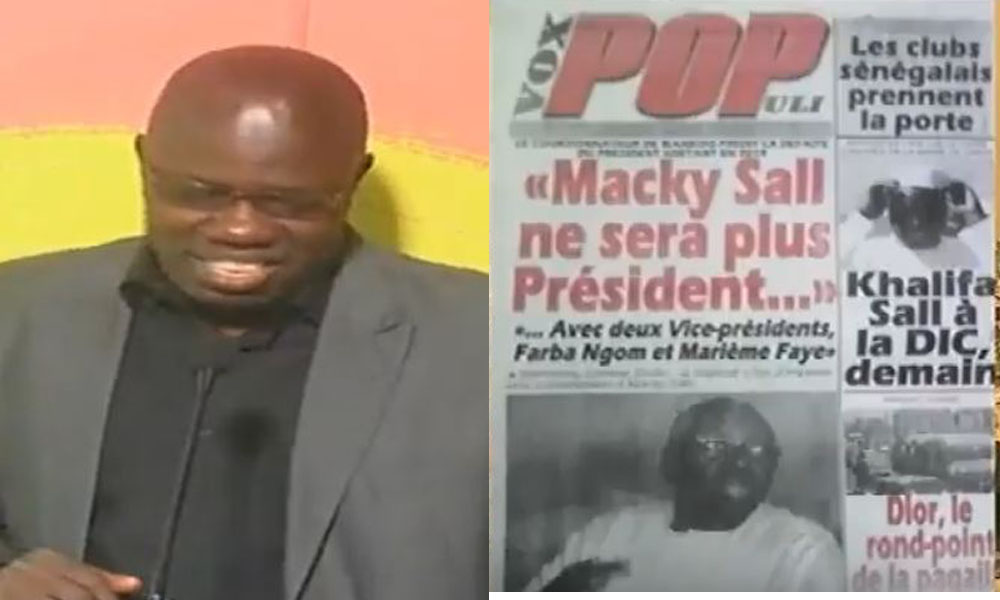Vidéo- Revue de presse d’Ahmed Aidara du Lundi 20 février  2017….Regardez !