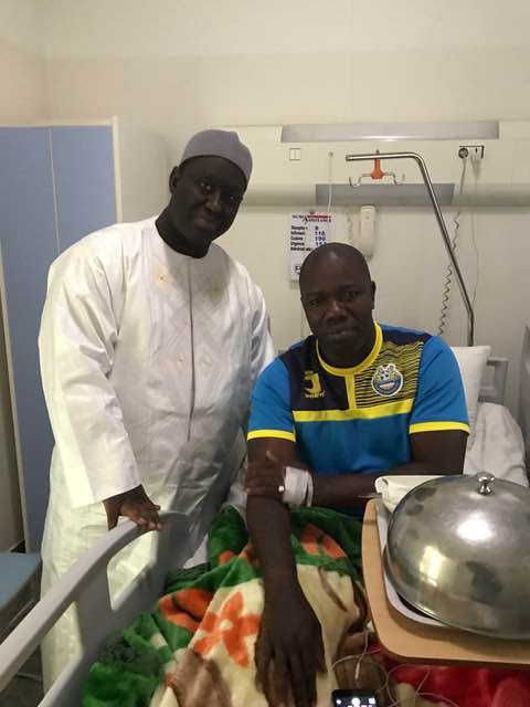 Arrêt sur image: Aliou Sall au chevet d’Ahmed Aïdara