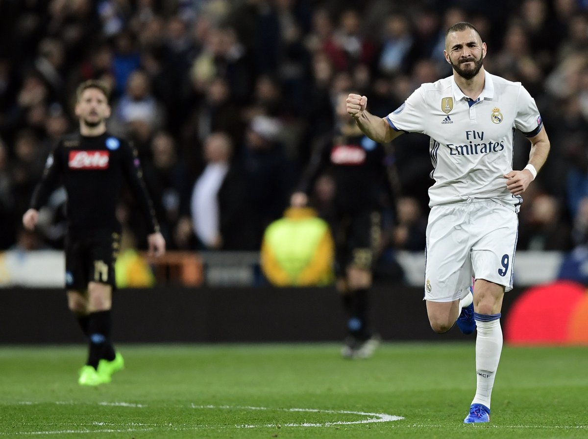Ligue des Champions: Le Real Madrid prend une belle option contre Naples