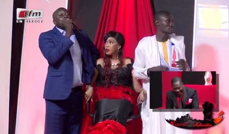 Vidéo- Doyen et Ndiaye mettent le feu sur le plateau de la saint-valentin…Regardez !