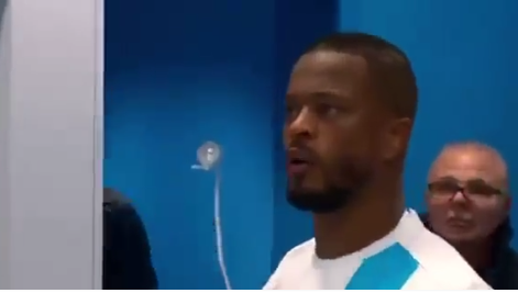 Vidéo: Regardez comment Evra dope ses coéquipiers pour son premier match avec Marseille.