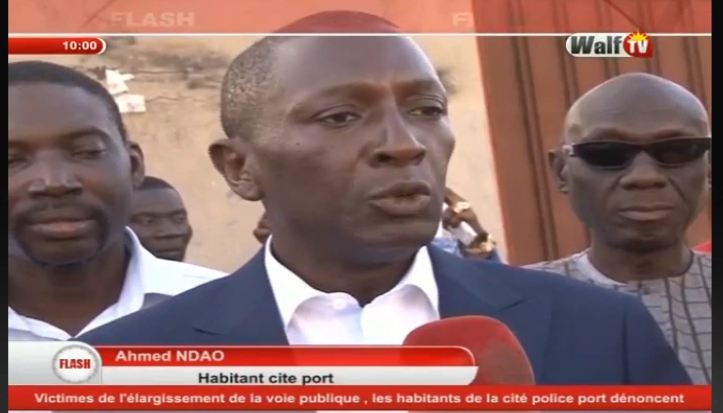 Vidéo: victimes de l’élargissement de la voie publique, les habitants de Cité Port vont engager un pool d’avocats…