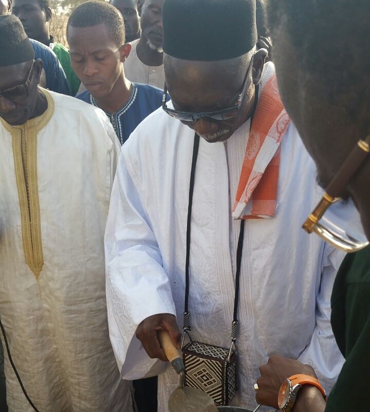(5 Photos): Pose de la 1ère pierre de l’Institut islamique Cheikh Ibnou Al Arabi, à Diémoul