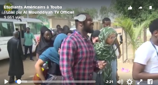 Vidéo: visite des étudiants américains à Touba (Daara Hizbut-Tarqiyyah). Regardez
