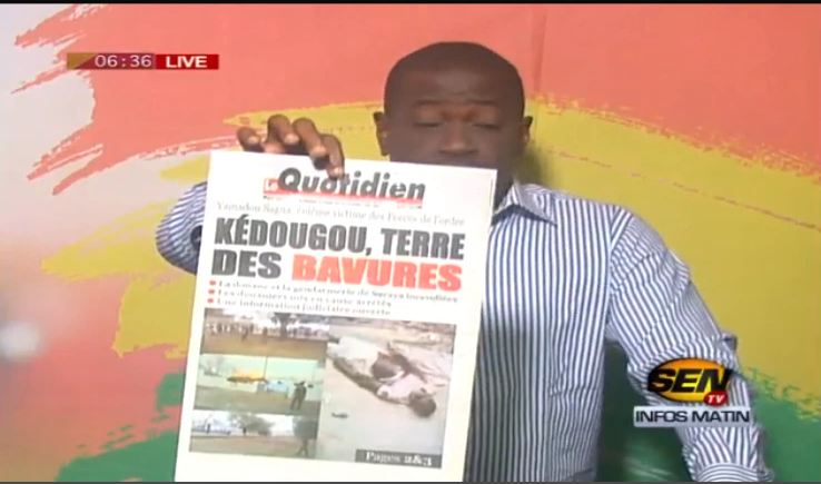 Vidéo- Revue des titres de Fabrice Nguéma du mercredi 15 février 2017 …Regardez !