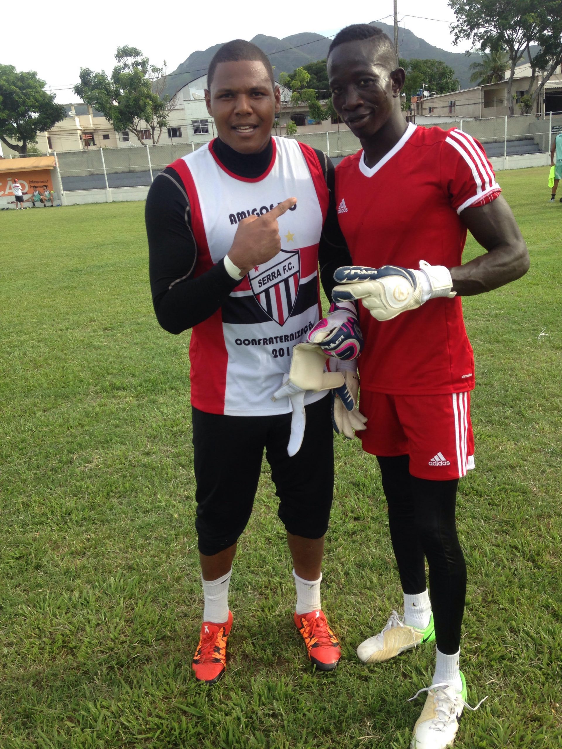 (02 photos)-Saliou Fall (gardien de buts): de l’ASC Manko au Serra FC, dans le championnat brésilien