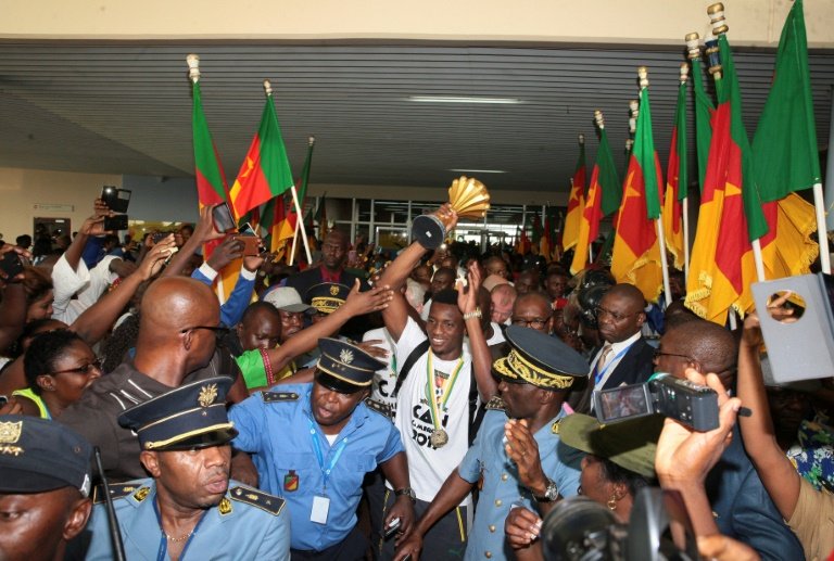 CAN: Yaoundé en liesse pour le retour des Lions indomptables