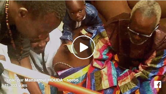 Vidéo: Serigne Afia Mbacké avec ses talibés. Regardez