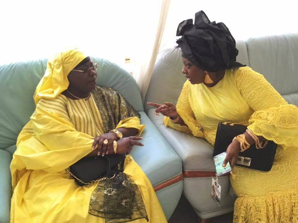 (04 photos): derrière Serigne Modou Kara, de grandes dames, Sokhna Dieng et Toutane Diack Mbacké