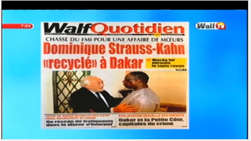 Vidéo : Revue de presse du mercredi 1 février 2017 avec la Walf Tv…Regardez !