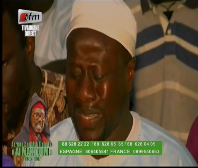 VIDEO- Émouvant: Wazifa après l’enterrement de Serigne Cheikh…Regardez