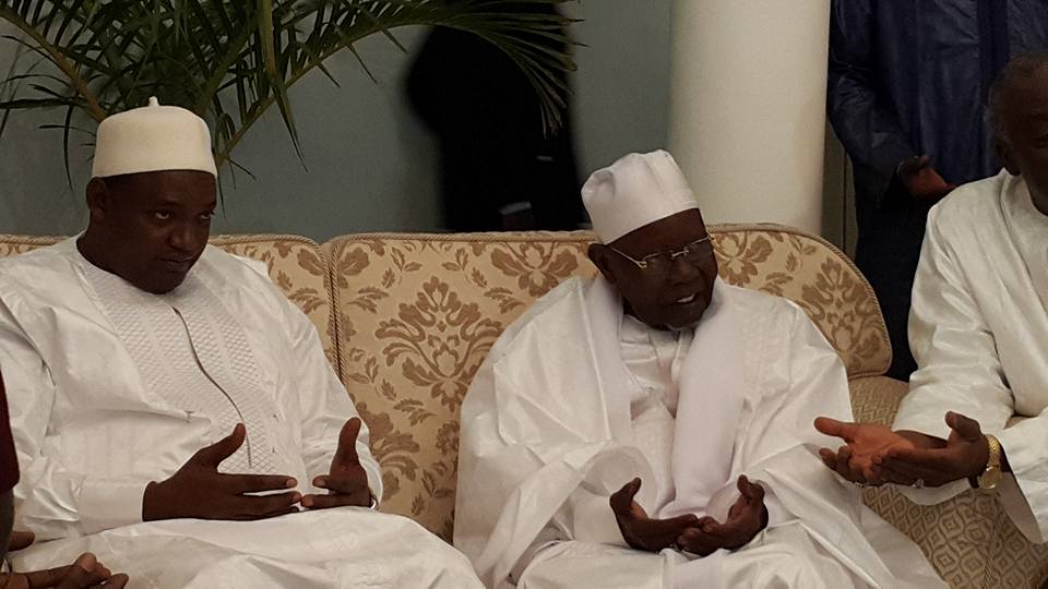 Photos: Adama Barrow à Tivaouane
