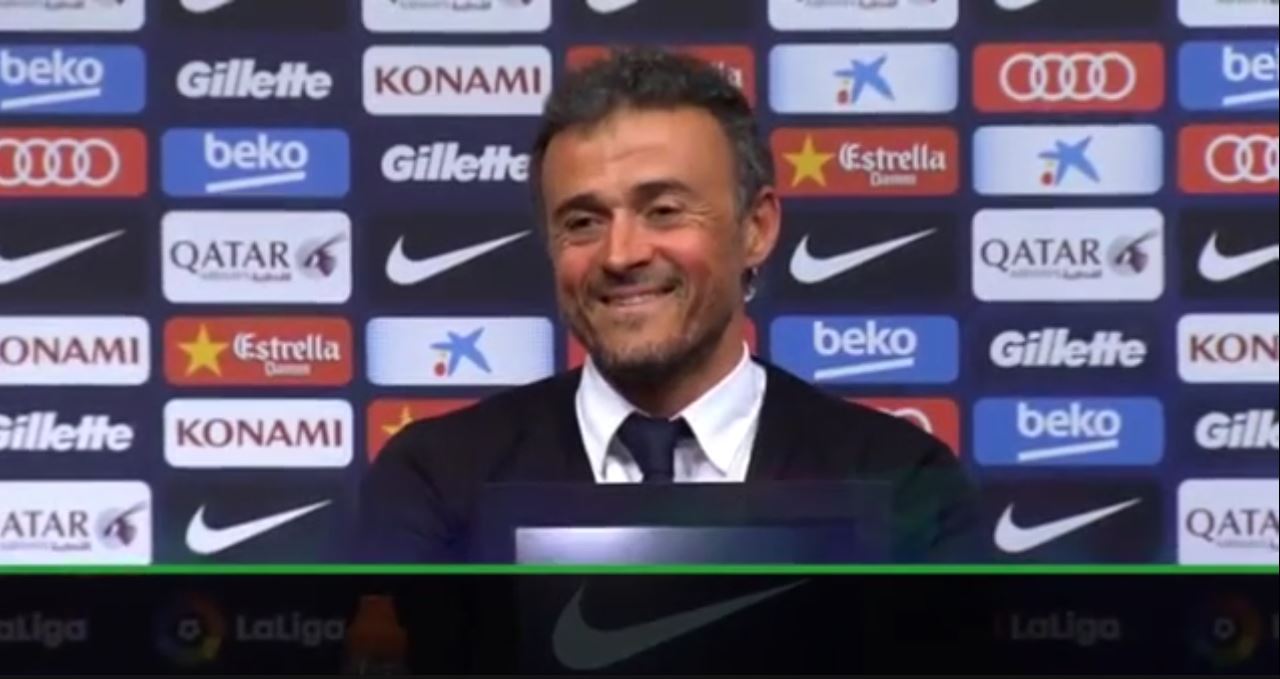 Vidéo : Luis Enrique étonné par un journaliste en pleine sieste - Regardez.