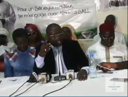 Vidéo – Adk – (And Dollel Khalifa)  : « Nous n’allons pas permettre à Macky de faire à Khalifa ce qu’il a fait à Karim Wade – Regardez !
