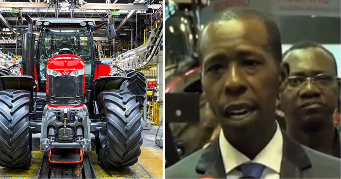 Vidéo : Cheikh Amar veut l’implantation au Sénégal d’une usine Massey Ferguson pour produire des tracteurs – Regardez.
