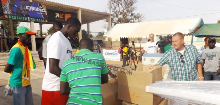[Vidéo] Basket – Matériels sportifs et médicaux: Gorgui Sy Dieng prépare déjà son camp
