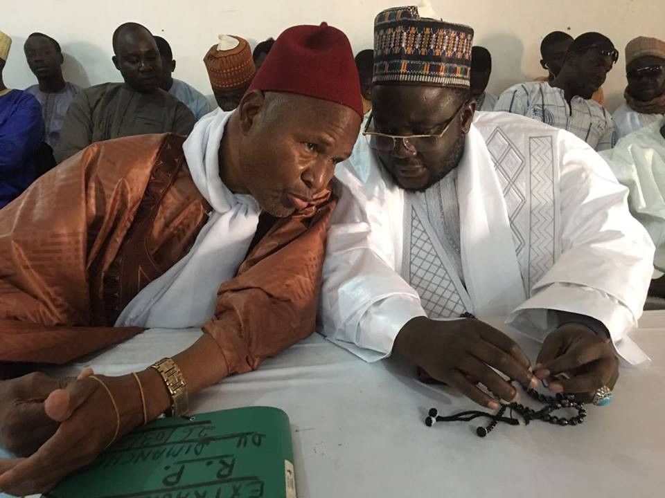 Serigne Mansour pêche dans les eaux de Moustapha Niass