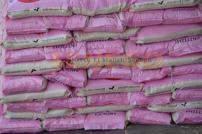 Yeumbeul: La police a saisi 4 tonnes de riz impropres à la consommation