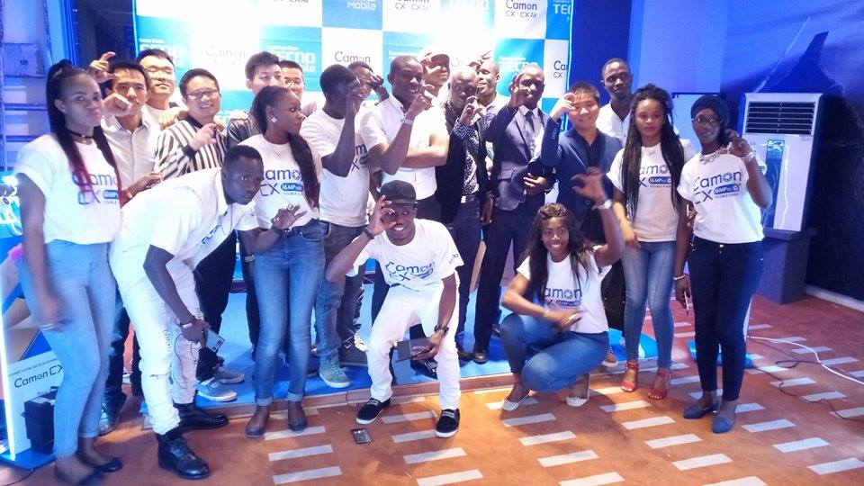 Tecno Mobile – Cérémonie de pré-lancement: Le public accueille à bras ouverts le nouveau Camon CX