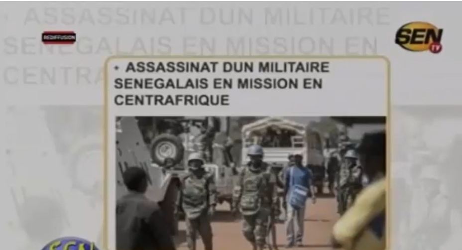Vidéo – Assassinat du gendarme sénégalais en Centrafrique : le corps remis aux forces sénégalaises…