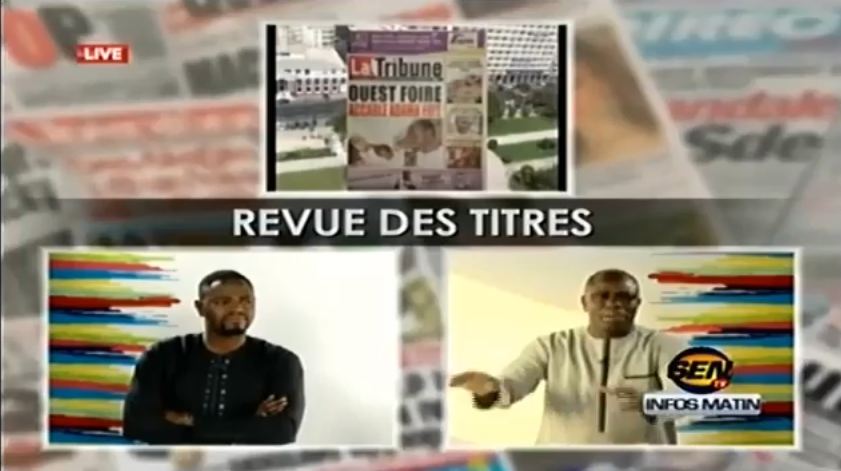 Vidéo – La revue de presse d’Ahmed Aidara du vendredi 21 Avril 2017….Regardez !