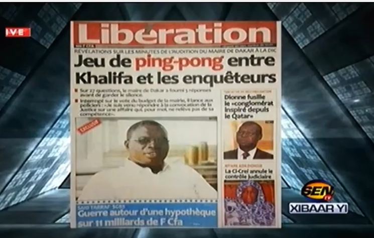 Vidéo – Revue de presse d’Ahmed Aidara du Lundi 03 Avril  2017….Regardez !