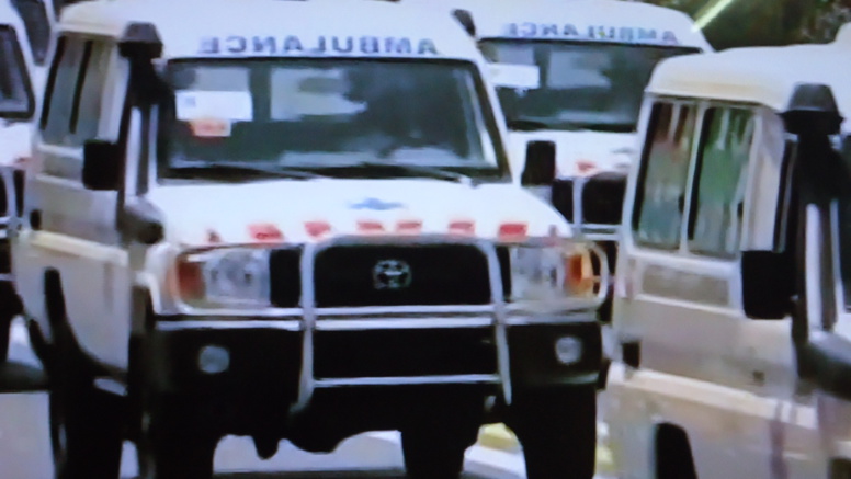 Fête de l&rsquo;indépendance : 60 ambulances médicalisées sur 162 ont défilé à Dakar