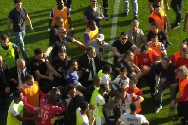 Ligue 1: Intifada entre Bastia-Lyon, match arrêté