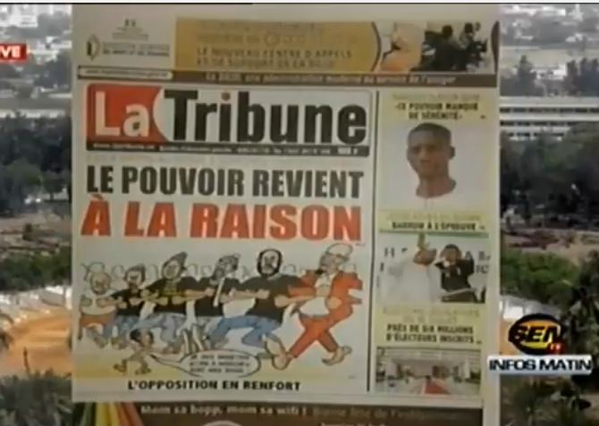 Vidéo – Revue des titres de Fabrice Nguéma du vendredi 07 Avril  2017 …Regardez !