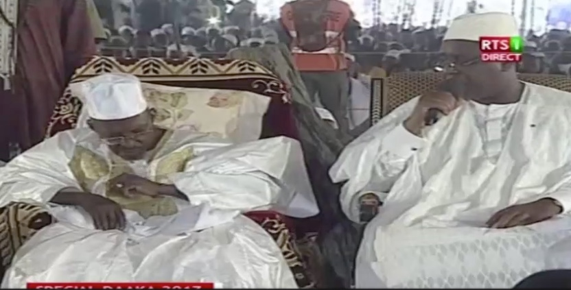 Vidéo – Macky Sall en visite à Daaka : le président réconforte et promet de reconstruire le site !