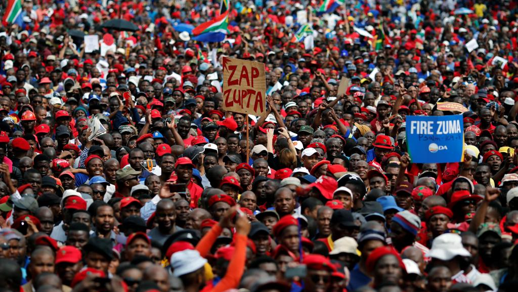 En Afrique du Sud, une manifestation anti-Jacob Zuma le jour de son anniversaire