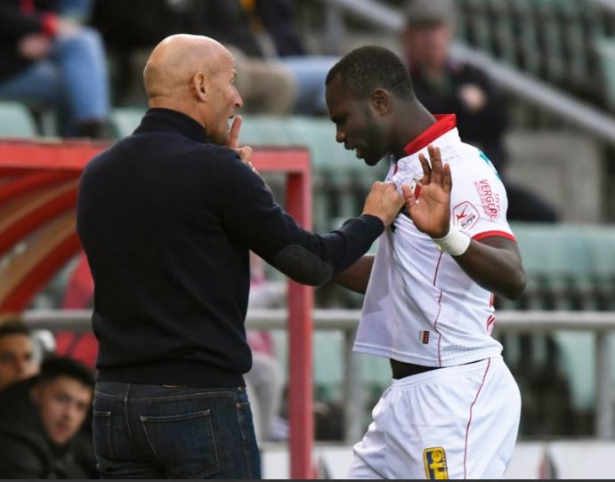 (Photo) FC Sion: Clash entre Moussa Konaté et son entraîneur