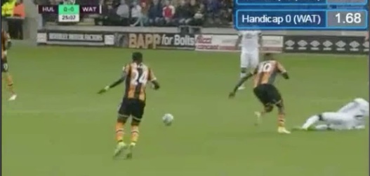 Vidéo – Le carton rouge sévère écopé par Baye Oumar Niasse face à Watford !