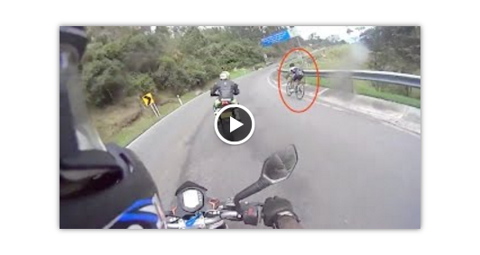 Vidéo – Incroyable, un vélo plus rapide qu’une moto routière – Regardez !