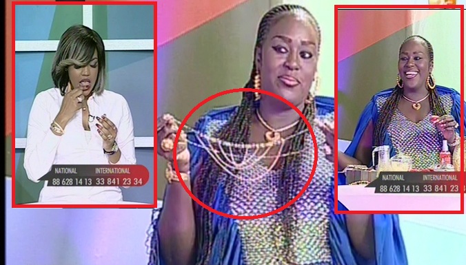 Incroyable ce que  »RAMA DOCTEUROU JECK JI »  montre à la télé…Regardez la réaction de Ya Awa et Aicha