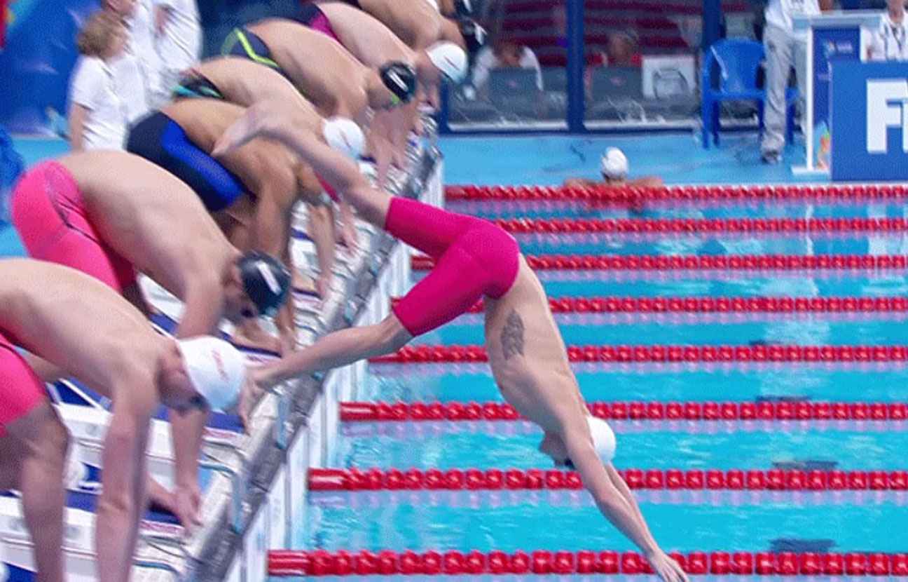 Vidéo – (Humour) – Les moments les plus insolites des courses de natation – Regardez !