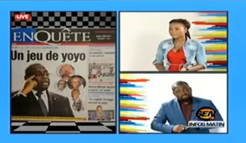 Vidéo – Revue des titres de Fabrice Nguéma du jeudi 04 mai 2017 …